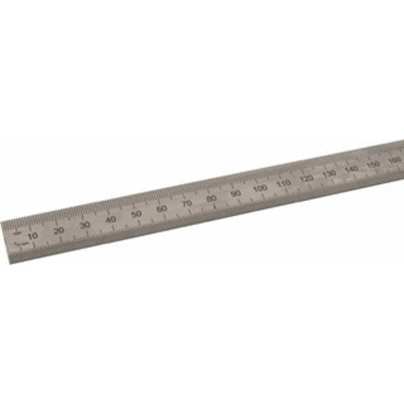 SPI Flexible Steel Rule, Satin Chrome Finish, 1200mm M – 13-964-2