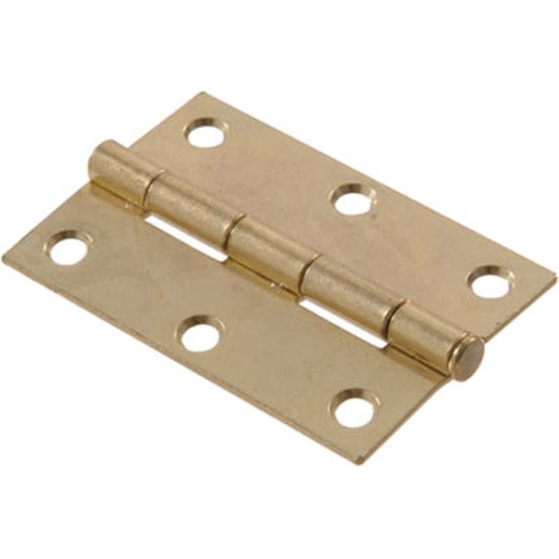 1  BRASS PLATED NARROW HINGE