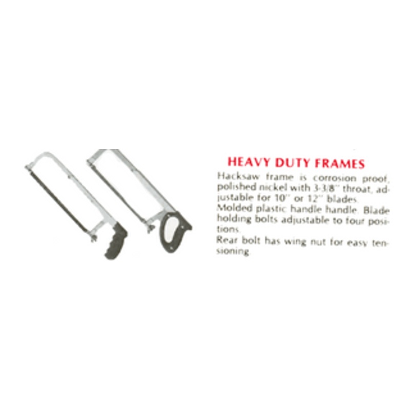 Nicholson Heavy Duty Frames – 80952