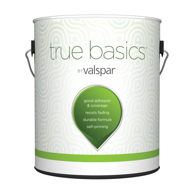 Valspar True Basics 1 Gal Exterior Semi-Gloss Tint Base Paint & Primer