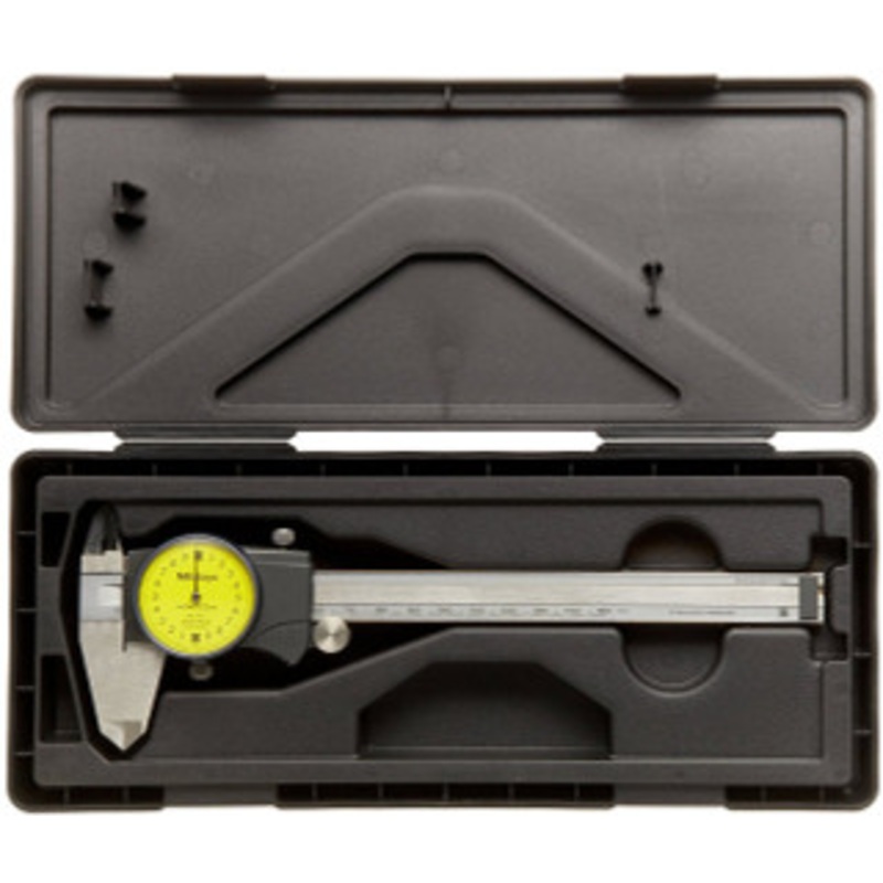 Mitutoyo Dial Caliper, 0-150mm with Certificate of Inspection – 11-815-8