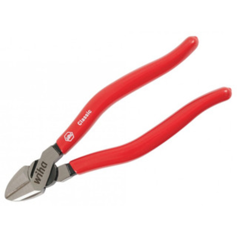Wiha Soft Grip Diagonal Cutters, 6.3 – 32642