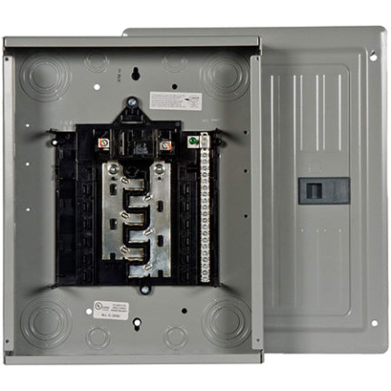 100 AMP LOAD CENTER PLUGON NEUTRAL BA