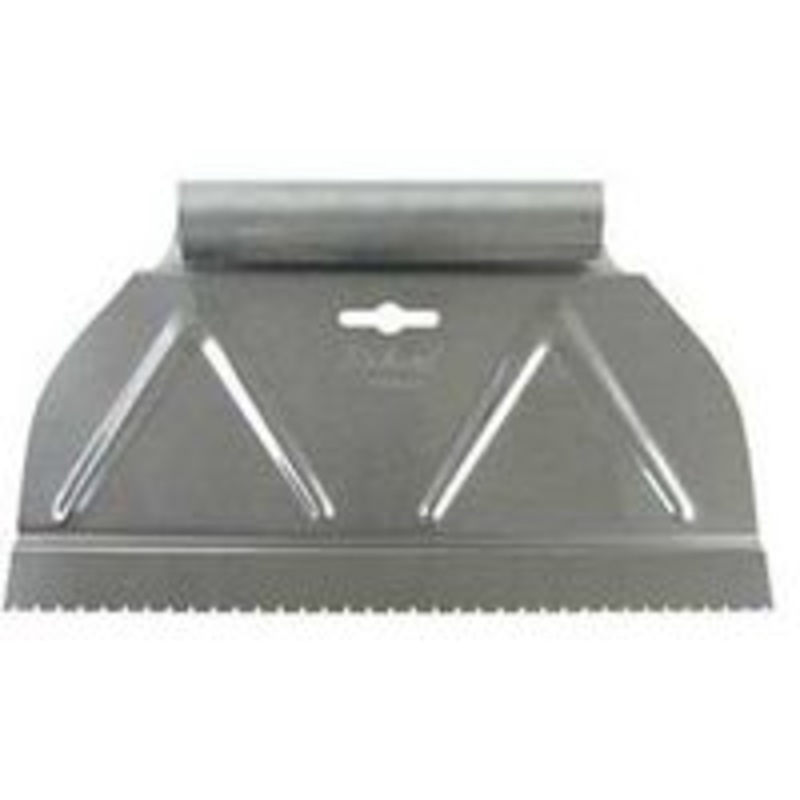 Spreaders & Spatulas – Richard CS Series V-Notch Adhesive Spreader, 9 in W, Cold Rolled Steel Blade CS-9 1/32