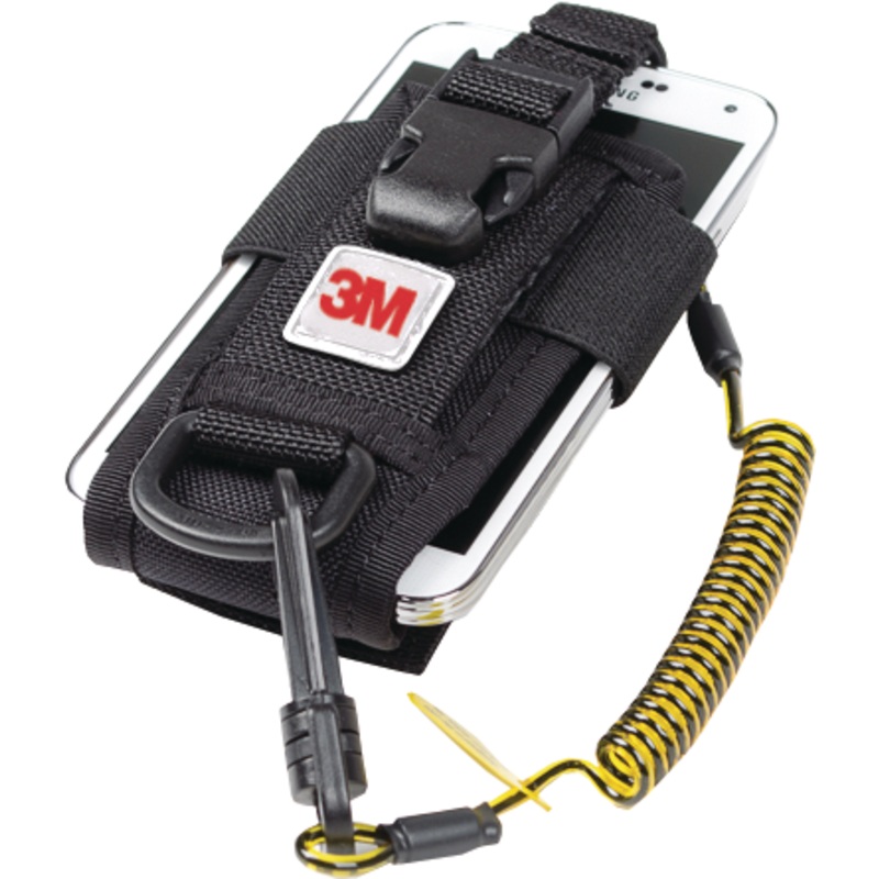Fall Arrest Holster – 3M DBI-SALA Adjustable Radio/Cell Phone Holster with Clip2Loop Coil and Micro D-Ring, 1500089